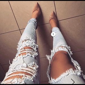 NWT - Fashionnova Beach Bum Jeans